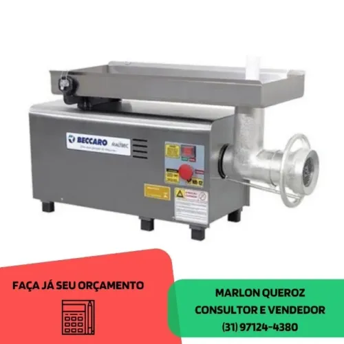 Moedor de Carne Beccaro Bivolt Boca 22