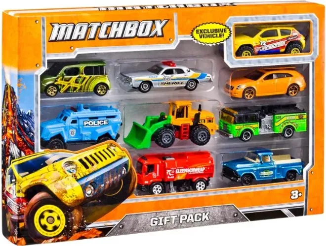 Matchbox Basics Basic Auto 9 Veiculos 1:64 Modelo caixas sortidas
