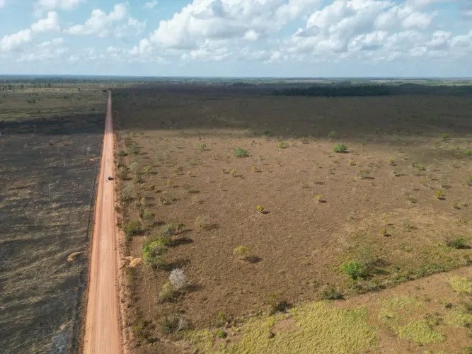 Linda Área localizada a 77km de Macapá. Ótima para Plantação de soja e milho.