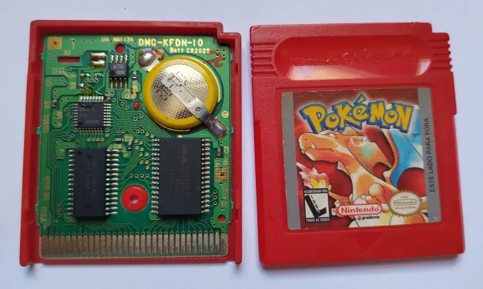 Cartucho Pokémon Red Game Boy Original