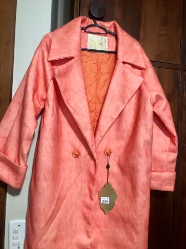 Casaco alongado feminino para frio