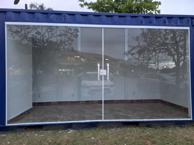 CONTAINER MODIFICADO PARA LOJA - ALUGUEL 