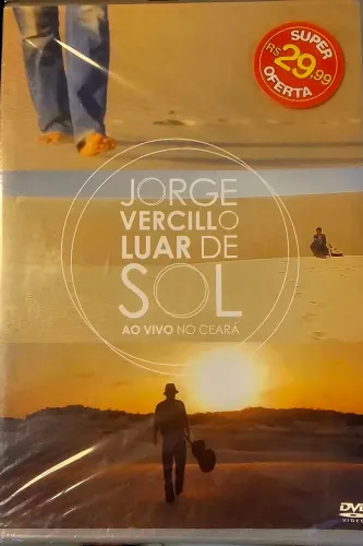 DVD Jorge Vercilo - Luar de Sol novo