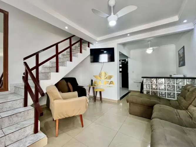 Villagio Duplex à Venda na Praia das Astúrias  Guarujá/SP | Alfa Imóveis Guarujá