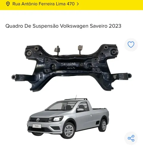 Quadro de Suspensão Saveiro 2023