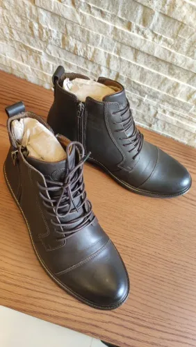 Bota Masculino Freeway Chicago - Couro Malbec No 39