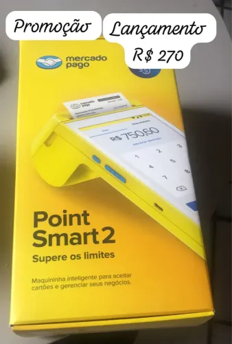 Point Smart 2 - Máquina de Cartão Mercado Pago