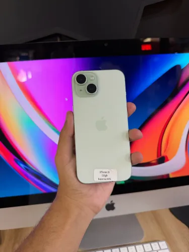 IPHONE 15 128 GB VERDE IMPECÁVEL 