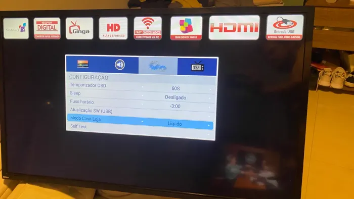 TV Philco 40 Polegadas LED Seminova