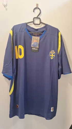 Camiseta de Futebol Time Suécia - Tamanho G