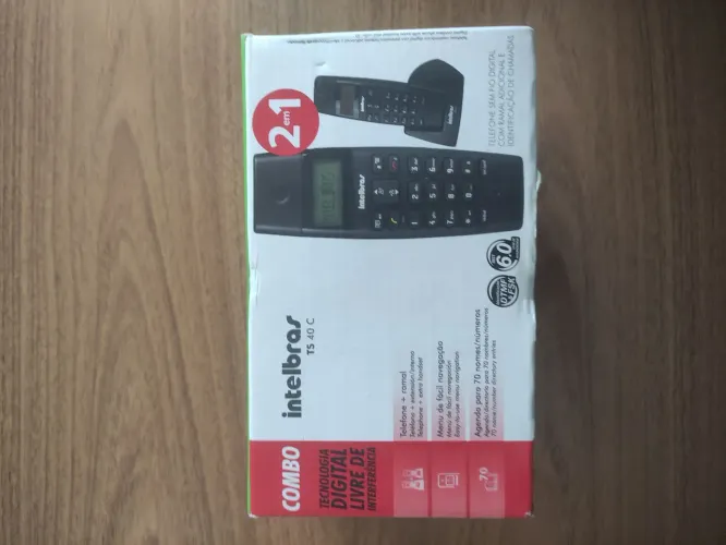 Telefone Sem Fio Digital Intelbras TS 40 C