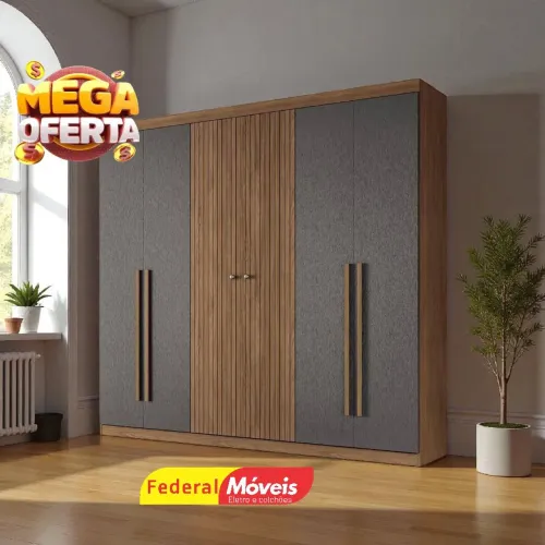 Guarda Roupa de Casal Lindíssimo Novo - Temos vários modelos 