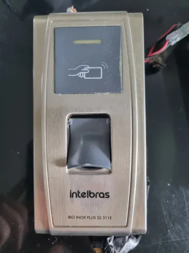 Leitor Biométrico e Tags Bio Inox Plus SS 311E Intelbras