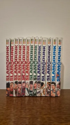 Mangás Slam Dunk vol 2 - 12, 14 e 15