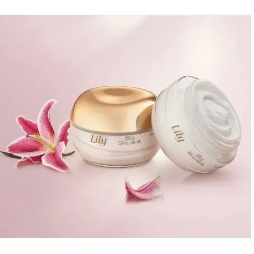 Creme Acetinado Perfumado " Lily " 250g 