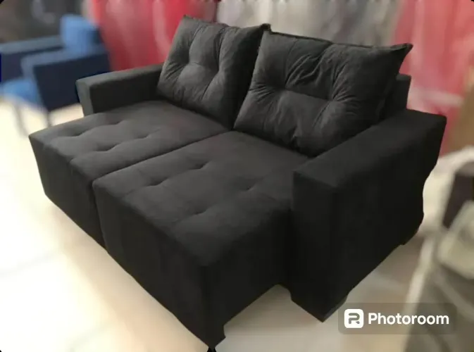 Sofá retrátil qualquer cor até dia 10/03/2025 = 1.90m