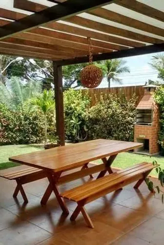 Conjunto de Mesa para varandas 