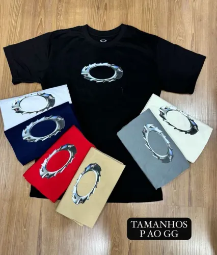Camiseta Oakley Atacado - Tamanhos P ao GG