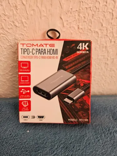 Adaptador Tipo-C para HDMI 4K Tomate MTV-618
