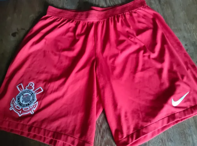 Shorts Corinthians goleiro Cassio 