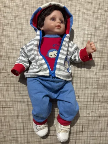 Boneco Bebe Reborn Laura Baby Gui 100% Vinil 475