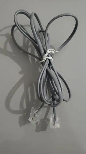 Cabo telefone RJ-11 1,5m