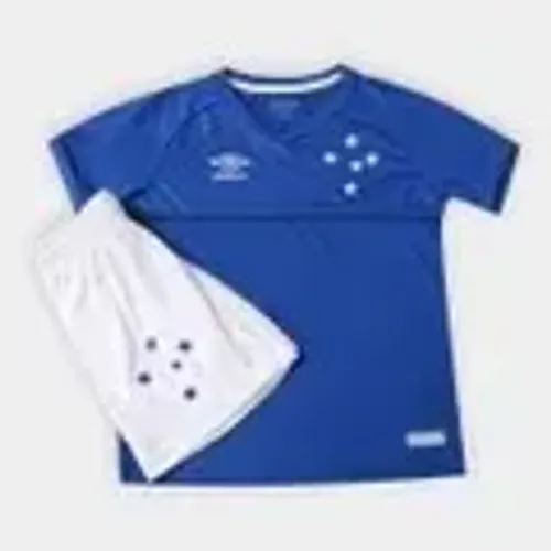 Kit Cruzeiro Infantil I 18/19 Umbro - 8 Anos