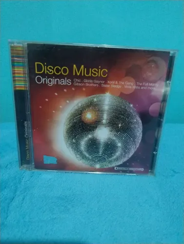 CD Disco Music Originals - Glória Gaynor, Kool and The Gang, Chic, Sister Sledhe, etc.