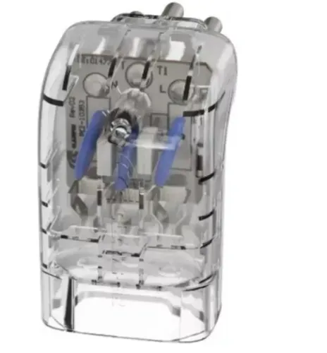 Kit com 3 iCLAMPER Pocket 3 Pinos DPS Tomada 10A Transparente