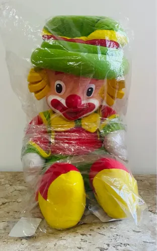 Palhaço de Pelúcia para Decoração