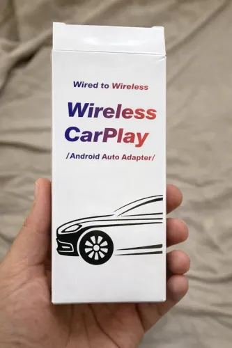 Adaptador CarPlay/Android Auto Sem Fio Universal Plug & Play