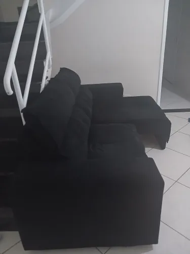 SOFA RETRÁTIL PRETO 