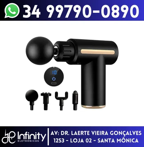 Massageador Muscular Corporal Recarregável