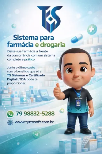 Sistema para farmácia e drogaria 