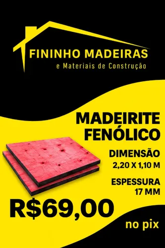 Madeirite Fenólico 17mm