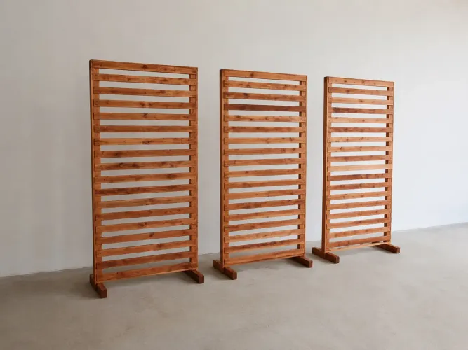 Painéis de Palett já com verniz para decoração ou dividir ambientes