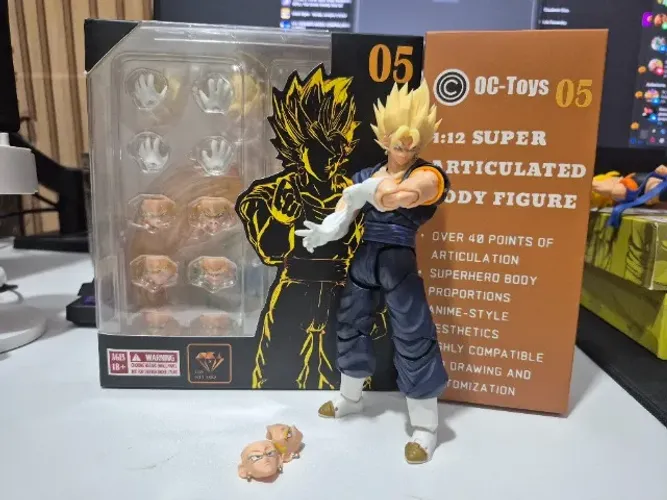 SH Figuarts Vegetto OC Toys 05 - Completo - Head Extra Opcional