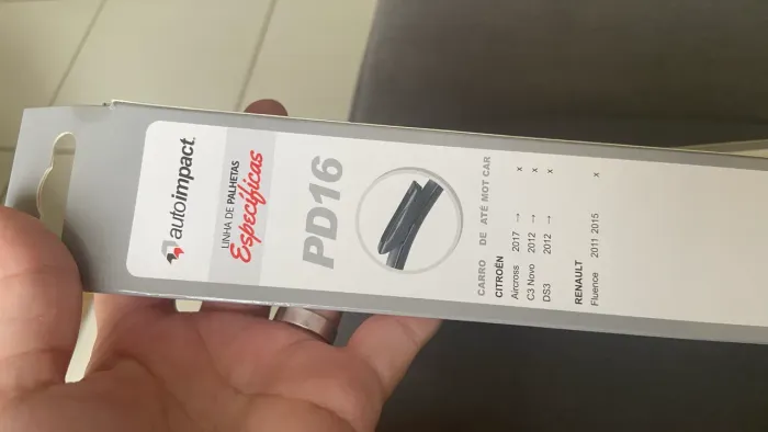Vendo Limpador de pára-brisa (PD16, PD25)