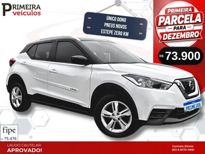 Nissan Kicks S Direct 1.6 16V Flex 5P Aut.(pcd) 2019