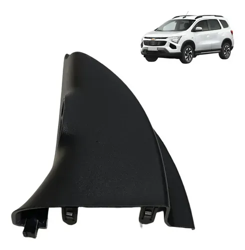 Moldura Interna Retrovisor Esquerdo Gm Spin 2025 52168948 Preto