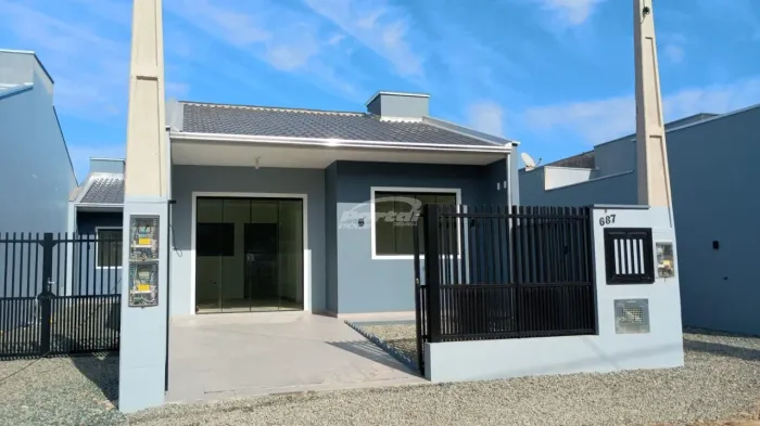 Casa com 2 dormitórios disponível para locação no Bairro Itajuba em Barra Velha (COD 23452