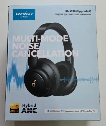 Fone de Ouvido Bluetooth Anker Soundcore Life Q30 - ANC Híbrido - Hi-Res Audio