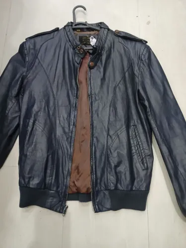 JAQUETA DE COURO VINTAGE P