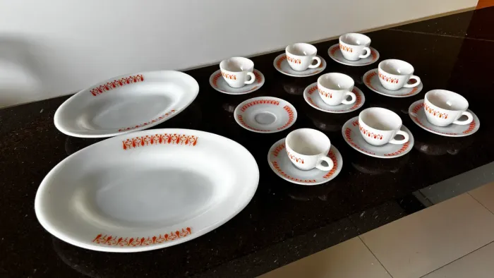 Conjunto Termo-Rey - Detalhe Gravatinha Laranja