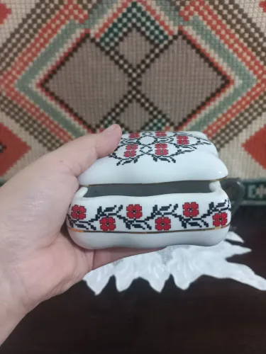 Porta joia porcelana