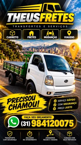 Mudanças,fretes,carretos.