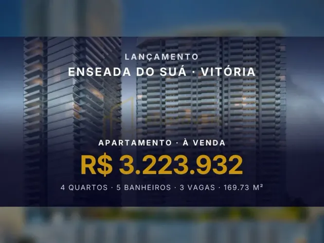 Seu Novo Lar em Enseada do Suá: Apartamento com 3 Suítes e Estilo de Vida Luxuoso!