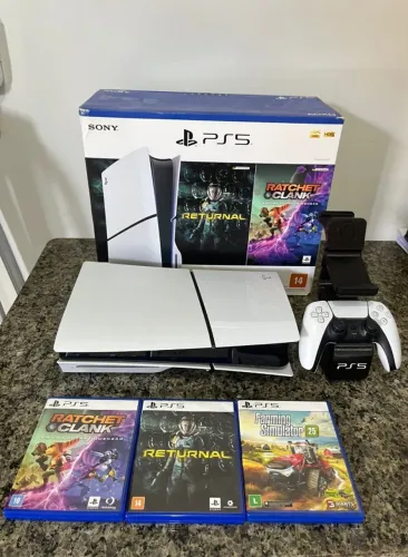 PS5 Slim Mídia Física à Venda