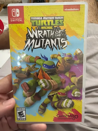 Jogo de Nintendo Switch ? Tartarugas Ninjas - wrath of the mutants ?