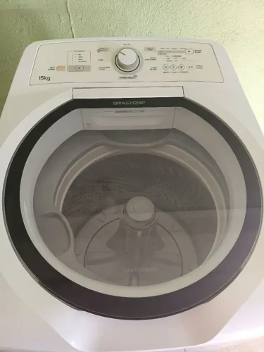 Máquina de lavar roupa 15kg Brastemp